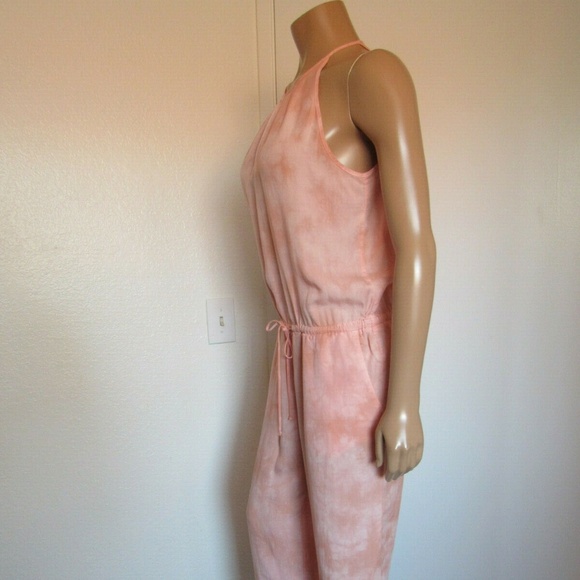 Pink Tie Dye Cloth & Stone Tencel Jumpsuit (NWT) - Picture 4 of 7